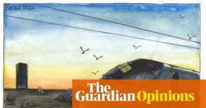 Martin Rowson on the spiralling cost of HS2 – cartoon