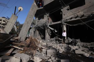 Gaza Reconstruction Is Hindered as Israel Restricts Aid and Building Materials