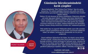Günümüz bürokrasisindeki kırık çizgiler