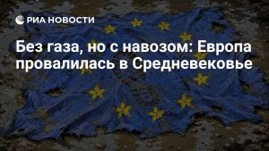 Без газа, но с навозом: Европа провалилась в Средневековье