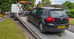 Car seized after driver caught not wearing seatbelt