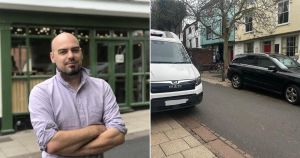 Cafe owner furious at council for letting street become 'death trap'