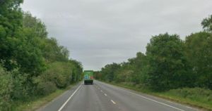 Heavy delays after crash on busy road