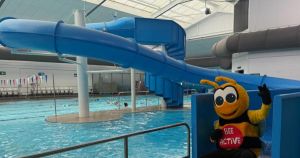 Waterslide reopens at town's leisure centre