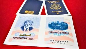 US senators oppose plan to feature Donald Trump on commemorative passports