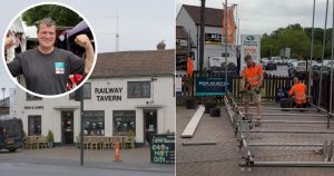 Norfolk pub building grandstand for fans ahead of World Cup