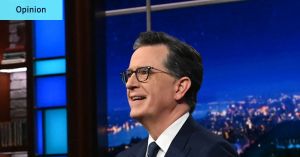 Colbert takes final bow, a late-night casualty of the president who couldn’t take a joke