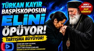 Belediye Başkanı Başpiskoposun Elini Öptü