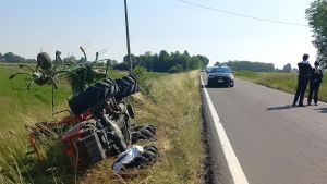 Novellara, ferito nel ribaltamento del trattore