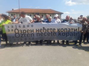 Mještani Ozrena poručili: Dosta je!