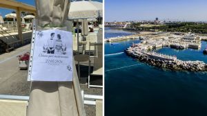 Livorno, «chiuso per matrimonio»: il simpatico cartello sull’ombrellone ai Bagni Fiume per “scusarsi” per l’assenza al mare