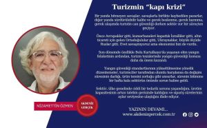 Turizmin “kapı krizi”