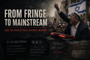 From Fringe to Mainstream: How the Unacceptable Becomes Ordinary
