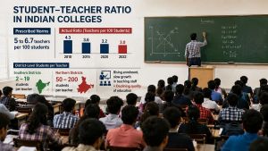 The Quality Of Higher Education In India Is Reflected In The Student-Teacher Ratio