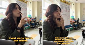 Teacher shows her first graders engaging in ‘discourse’ in class, and honestly, bravo