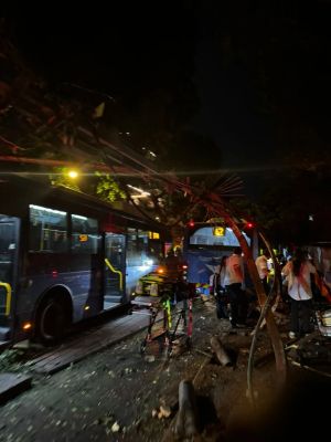 11-year-old girl dies of wounds from bus crash in Tel Aviv earlier this week