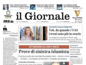 Prove di sinistra islamista, autogol della campagna di Renzi, ok al decreto accise