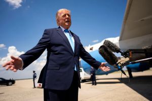 The paradox of Donald Trump: his popularity has tanked, yet he remains untouchable