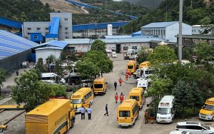 Gas explosion at Chinese coal mine kills at least 90 people, state media says