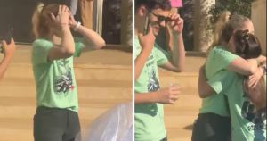 VIDEO Razrednica iz Zadra nakon velikog iznenađenja maturanata priznala: 'Ostavili su me bez teksta'