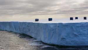 Antarctic blizzard sends fuel containers floating on an iceberg: Here’s why