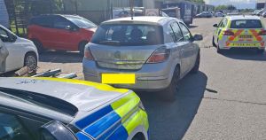 Car seized after driver 'put others at risk'