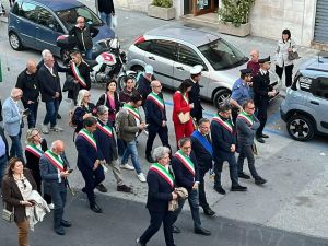 “Riprendiamoci la città. Insieme contro le mafie”, il sindaco Chieco in corteo a Bisceglie