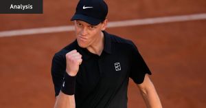 Djokovic, Nadal and Federer never achieved it. This should have been the year Sinner did