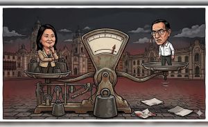 Balanza con truco, por Marco Avilés
