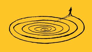 If you’re in a spiral, you’re doing it right