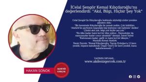 Celal Şengör Kemal Kılıçdaroğlu'nu Değerlendirdi: 