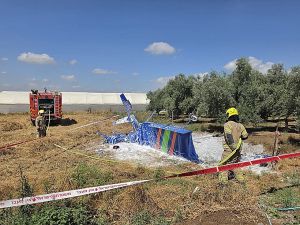 2 critically injured as light aircraft crashes near Tel Adashim in north