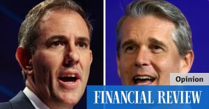 Andrew Charlton subs in for treasurer’s tax campaign