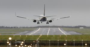 Scottish airport celebrates flights and Stephen Flynn in spotlight