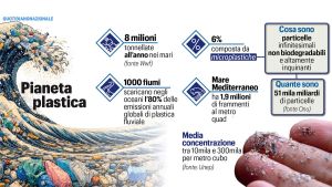 Microplastiche nel Mediterraneo. Arruolati gli 007 del mare