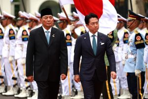 The Japanese Defense Minister visited Indonesia and the Philippines
