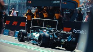 Kimi Antonelli se sube a las barbas de George Russsell