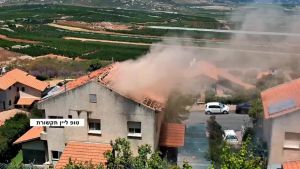 Hezbollah drone hits Metula home amid wave of attacks, nobody hurt; ministers urge escalation