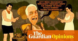Rebecca Hendin on Farage and the £5m – cartoon