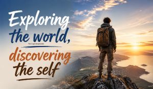 Exploring the world, discovering the self