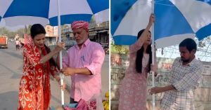 Lucknow’s Street Vendors Work Long Hours in Extreme Heat. This 22-YO Is Bringing Them Shade