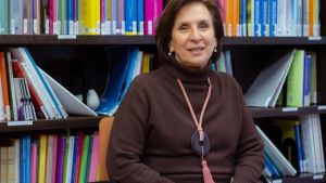 Elvira Vilorio González, decana del Colegio de Psicología de Asturias: 