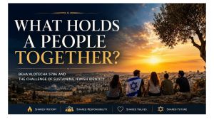 What Holds a People Together?