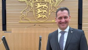 Unser Neuer in Stuttgart: So waren die ersten Wochen für Christoph Stetter in der Landespolitik
