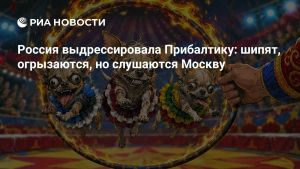 Россия выдрессировала Прибалтику: шипят, огрызаются, но слушаются Москву