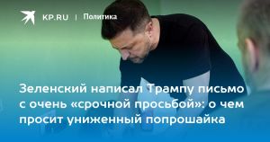 Зеленский написал Трампу письмо с очень «срочной просьбой»: о чем просит униженный попрошайка