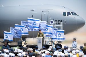 Israel gets 1st of new KC-46 refueling planes, major step up in long range capability