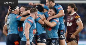 The Blues didn’t just have to beat Queensland. They had to beat themselves