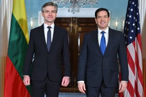 Trump Is Making NATO Stronger, Lithuania’s Foreign Minister Says