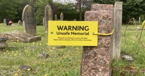 More than a quarter of graves in new section of Earlham Cemetery tagged 'unsafe'
